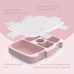 Bentgo Kids Tray with Transparent Cover (Glitter)