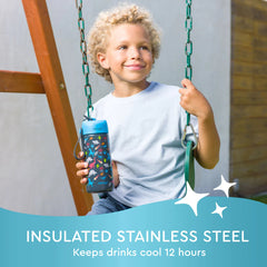 Bentgo Kids Stainless Steel Insulated Water Bottle (2-Pack)