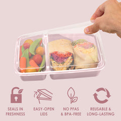 Bentgo Prep 2-Compartment Meal Prep Containers (20-Piece)